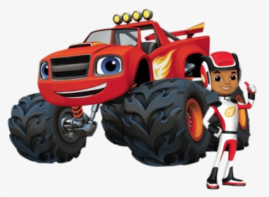 Blaze And The Monster Machines Thumb Up - Blaze Monster Machine Png, Transparent Png, Free Download