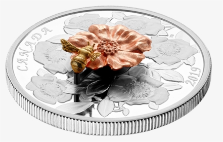 Bumblebee Rose Canadian Coin, HD Png Download, Free Download