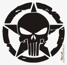 Punisher Skull Drawing, HD Png Download, Free Download