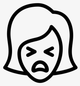 Thumb Image - White Stress Face Clipart, HD Png Download, Free Download