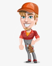 Vector Mechanic Character Png, Transparent Png, Free Download