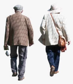 Old, Pensioners, Isolated, Man, Woman, Walking, Senior - Walking Old Person Png, Transparent Png, Free Download