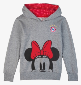 Hoodie Baby Disney Minnie Mouse - Minnie Mouse Hoodie Bayern, HD Png Download, Free Download