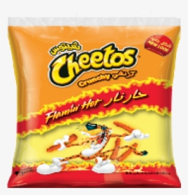 Cheetos Crunchy Flaming Hot 1x16x25g - Cheetos Red Flamin Hot, HD Png Download, Free Download