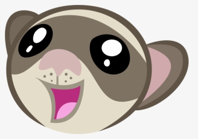 Ferret Face Cliparts - Ferret Cartoon Png, Transparent Png, Free Download