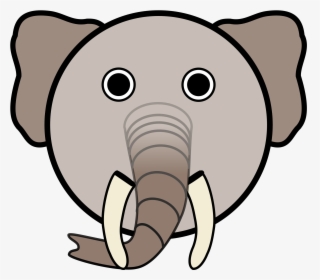 Clipart Animals Elephant - Elephant Icon Clipart, HD Png Download, Free Download