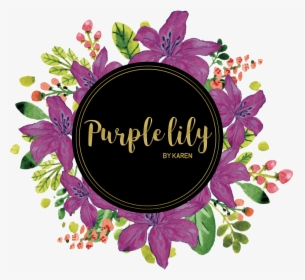 Purple Lily By Karen - Vorlage Word Gutschein Geburtstag Vorlage, HD Png Download, Free Download