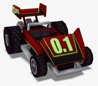 Bandipedia - Crash Tag Team Racing Cortex Car, HD Png Download, Free Download