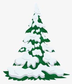 Snow Tree Clip Art, HD Png Download, Free Download