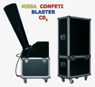 Mega Confeti Blaster Co2 - Hand Luggage, HD Png Download, Free Download
