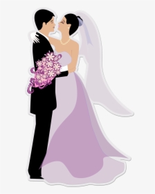 Invitation Clipart Groom Bride - Clip Art Designs For Wedding Invitations, HD Png Download, Free Download