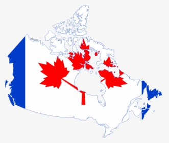 Three Leaf Canadian Flag, HD Png Download, Free Download