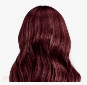 Transparent Red Hair Wig Clipart - Natural Brown Hair Color, HD Png Download, Free Download