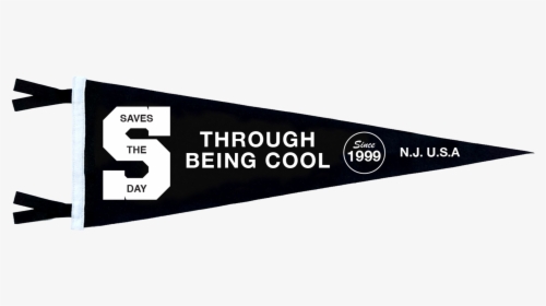 Saves The Day Pennant - Sign, HD Png Download, Free Download