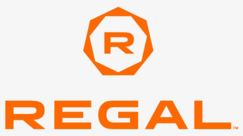 Regal Tm Logo Stacked Onecolor Orange Rgb - New Regal Cinemas Logo, HD Png Download, Free Download