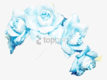 Transparent Pink Flower Crown Png - Transparent Blue Flower Crown Png, Png Download, Free Download