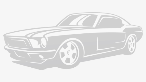 Mustang Clipart Classic Mustang - Silhouette Mustang Clipart Car, HD Png Download, Free Download