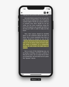 Ionic 3 Ebook Reader Application Template - Admob Banner Iphone X, HD Png Download, Free Download