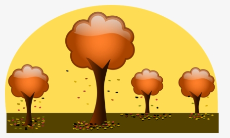 Fall Scene - September Clip Art, HD Png Download, Free Download