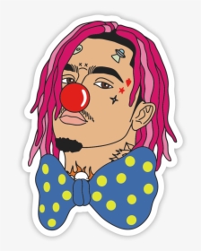 Lil Pump Clown Sticker, HD Png Download, Free Download