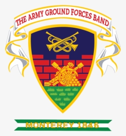 Army Ground Forces Band Crest - Emblem, HD Png Download, Free Download