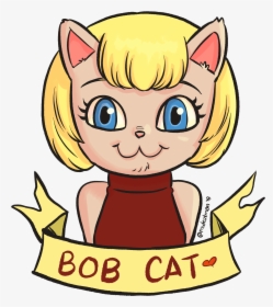 Bob Cat Cat Puns - Cartoon, HD Png Download, Free Download