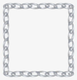 #mq #silver #chains #chain #frame #frames #border #borders - Silver Border Png Transparent, Png Download, Free Download