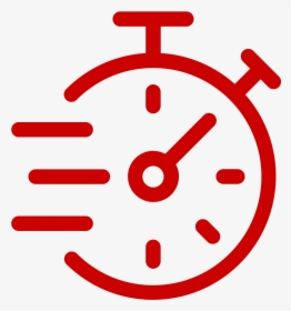 Red Stopwatch Png - More Productive, Transparent Png, Free Download