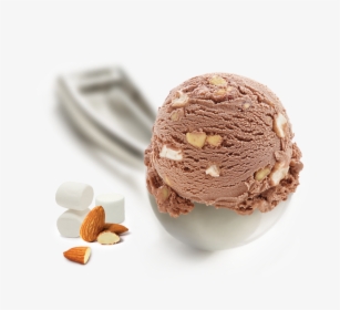 Rocky Road - Transparent Rocky Road Ice Cream, HD Png Download, Free Download