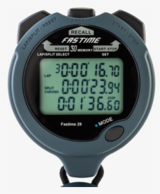 30 Lap Memory Stopwatch With Countdown Timer"   Title="fastime - Time Watch Athletics, HD Png Download, Free Download