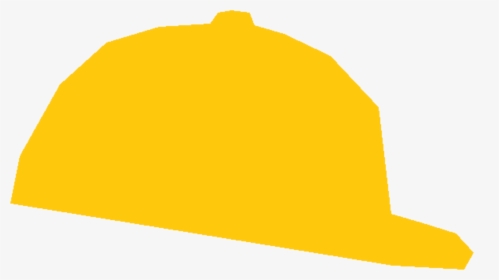 Baseball Cap Hard Hats Helmet - Yellow Baseball Cap Clipart, HD Png Download, Free Download