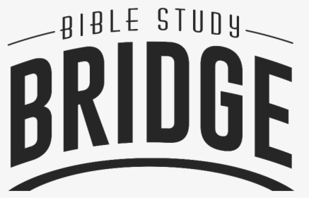 Bible Study Bridge Logo - Black-and-white, HD Png Download, Free Download