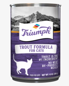 Triumph Cat Troutformula 13oz - Triumph Cat Food, HD Png Download, Free Download