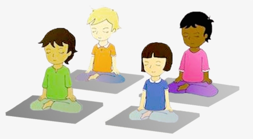 Picture - Meditation Kids Png, Transparent Png, Free Download
