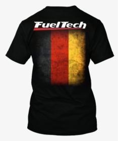 Fueltech Germany Flag T-shirt - Fuel Tech, HD Png Download, Free Download