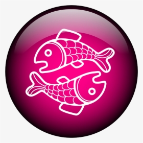 Pisces Png - Pink Pisces Symbol Png, Transparent Png, Free Download