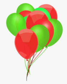 Bunch Of Christmas Balloons - Valentine's Day, HD Png Download, Free Download