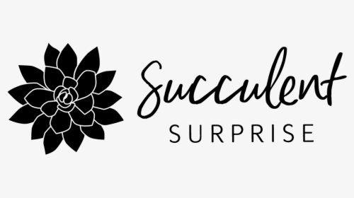 Succulent Surprise - Calligraphy, HD Png Download, Free Download