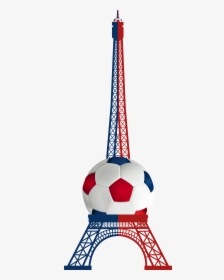 Eiffel Tower Euro 2016 France Png Transparent Clip - Eiffel Tower Pencil Drawing, Png Download, Free Download