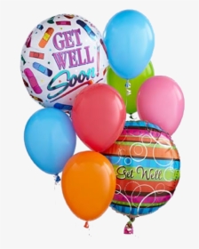 Image Of The Get Well Balloons - Feel Better Soon Balloons, HD Png Download, Free Download