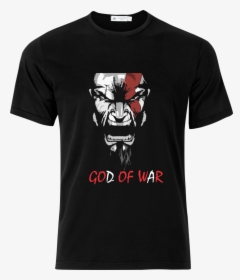 God Of War Kratos Special Half Sleeve T-shirt - Fortnite Where We Dropping Boys T Shirt, HD Png Download, Free Download