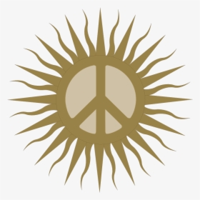Svg Sun Peace Symbol Scallywag Peacesymbol - Summer Solstice Tarot Spread, HD Png Download, Free Download