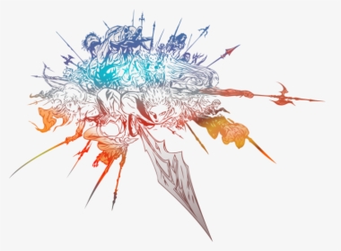 Transparent Fantasy Clipart - Final Fantasy Vector Logo, HD Png Download, Free Download