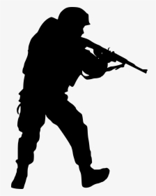 Swat Silhouette 1 - Sniper, HD Png Download, Free Download