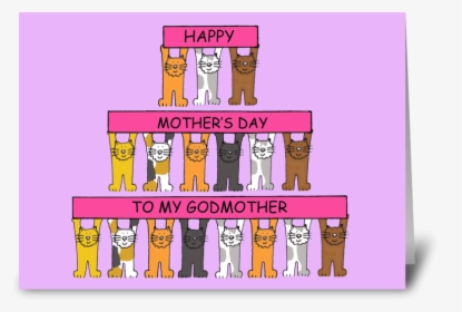 Godmother Happy Mother"s Day Greeting Card - Happy Mothers Day Daughter, HD Png Download, Free Download