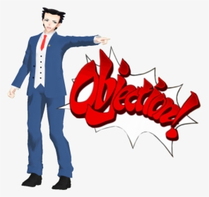 Thumb Image - Phoenix Wright Objection Png, Transparent Png, Free Download