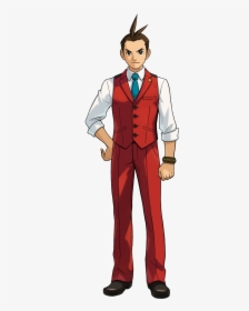 Apollo Justice Full Body, HD Png Download, Free Download