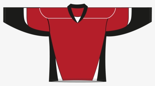 Clipart Shirt Red Shirt - Blue And Red Hockey Jerseys, HD Png Download, Free Download