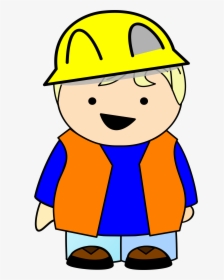 This Free Icons Png Design Of Construction Kid , Png - Niño Construccion Png, Transparent Png, Free Download