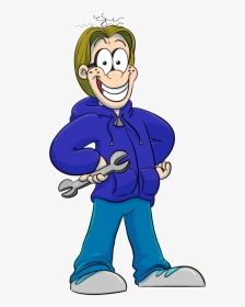 Inventor-boy - Cartoon, HD Png Download, Free Download